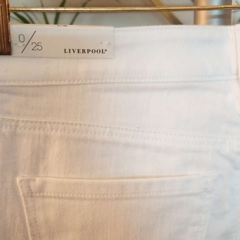 Liverpool womens white skinny jeans - Picture 3 of 5
